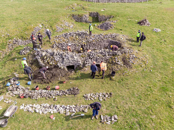 Cultural Heritage work on Alsop Moor Pye Kiln