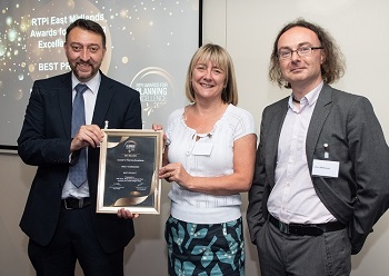 National Park planners receiving RTPI award