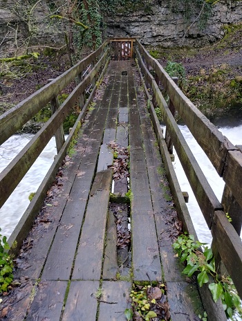 Cressbrook footbridge needs replacing