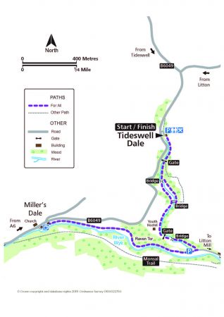 Tideswell Dale route