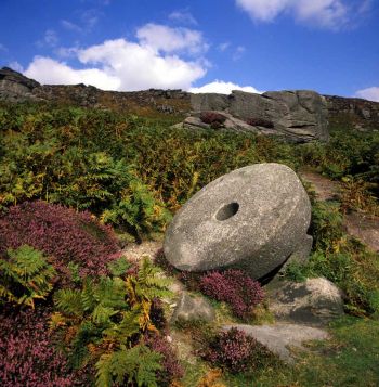 Millstones at Stanage Edge