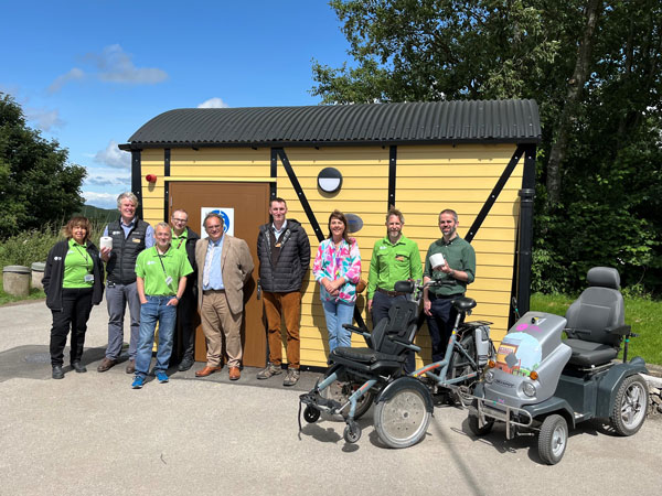 Opening event for the Parsley Hay Changing Place