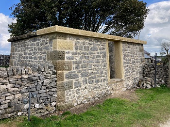 Historic stone built structure restored 