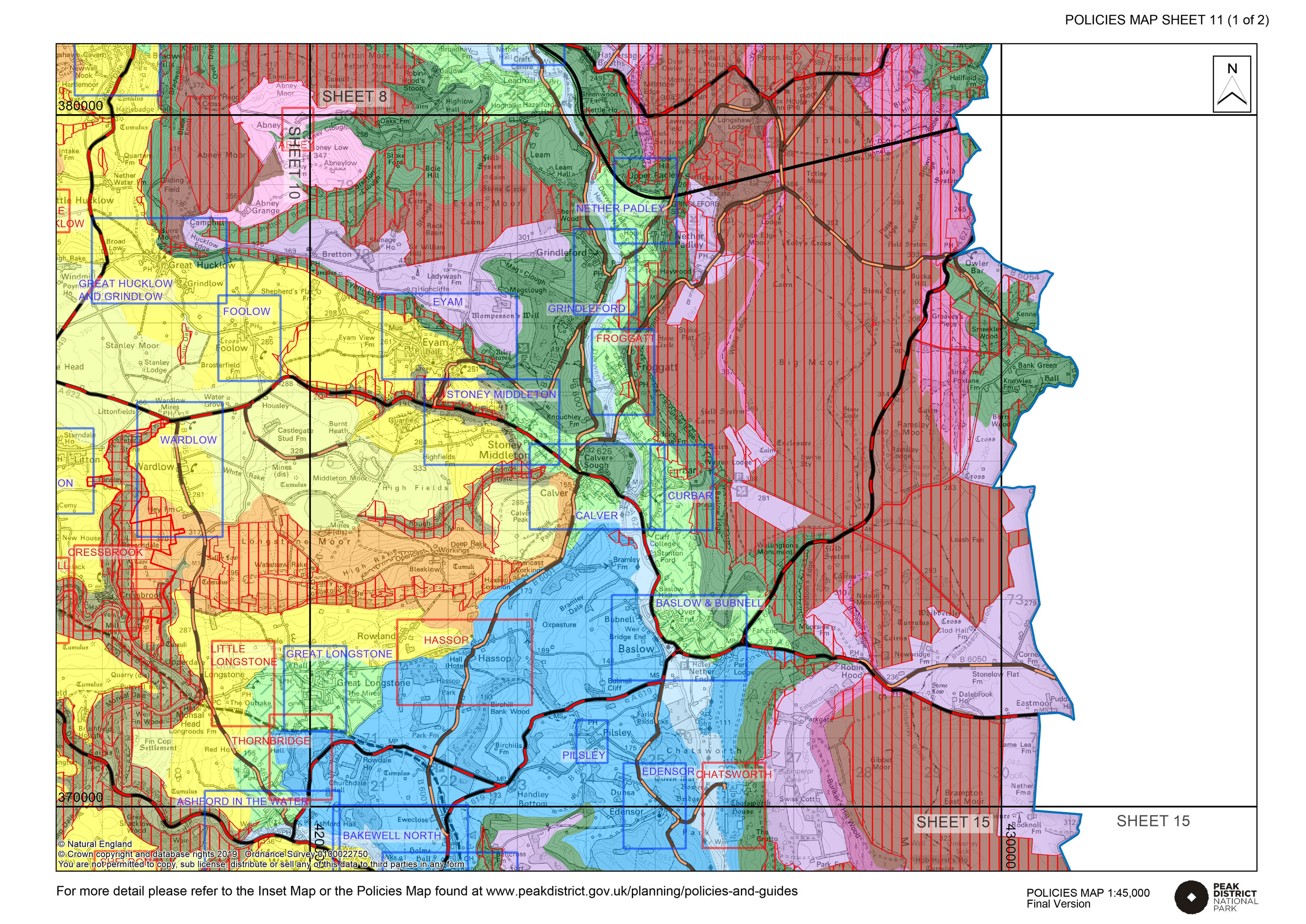 landscape map for Tile 89584