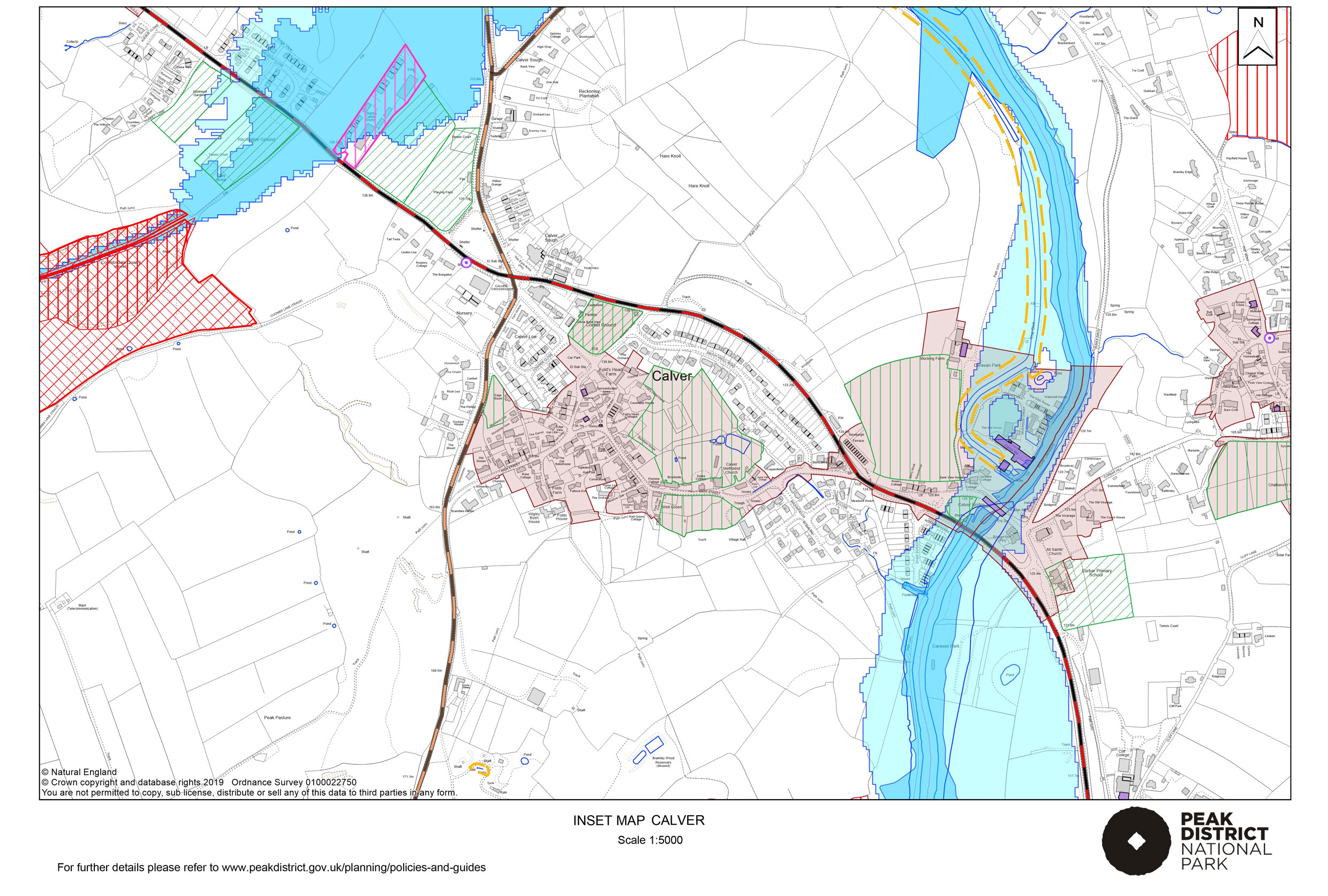 Local Plan Proposals Map: Calver