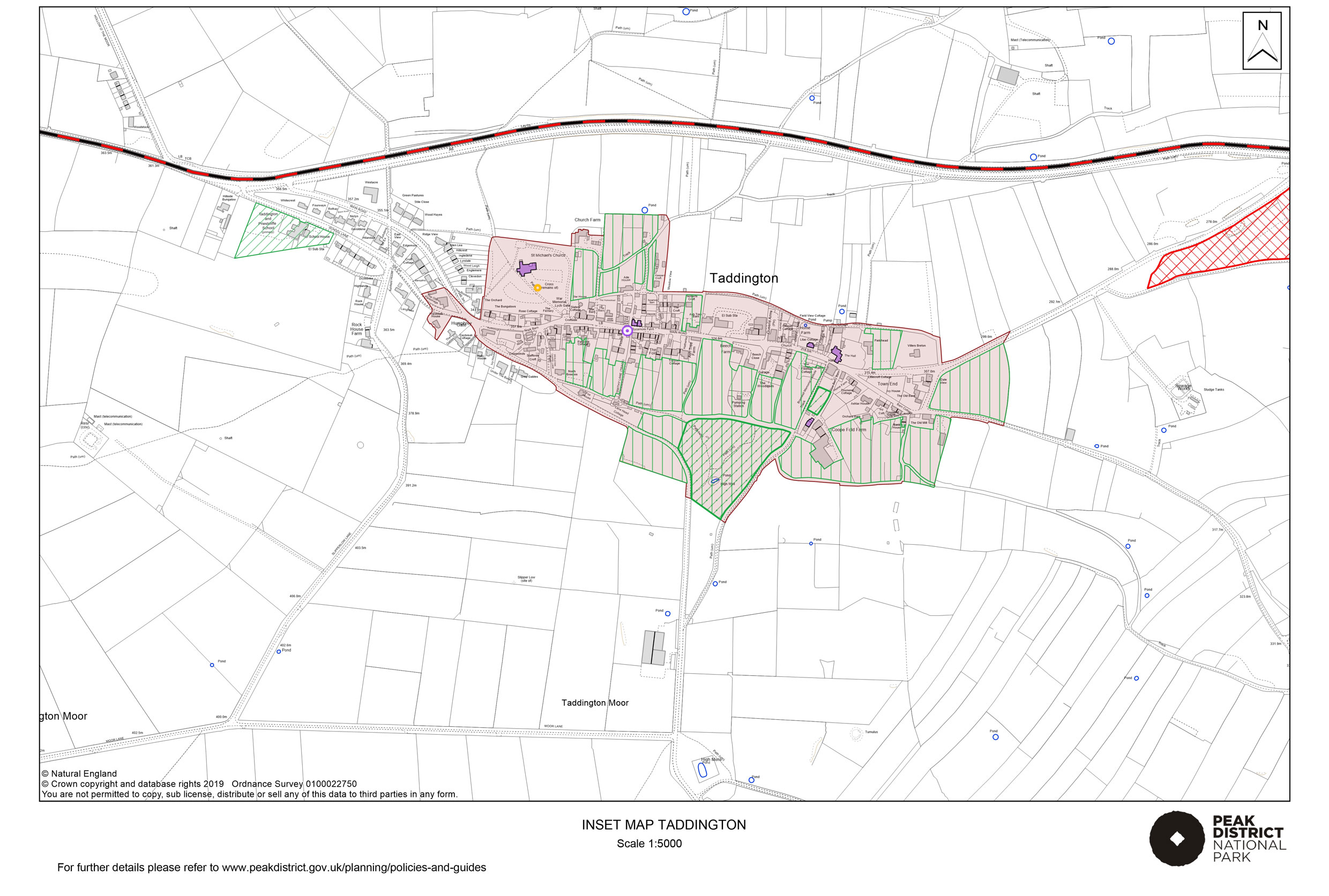 Local Plan Proposals Map: Taddington