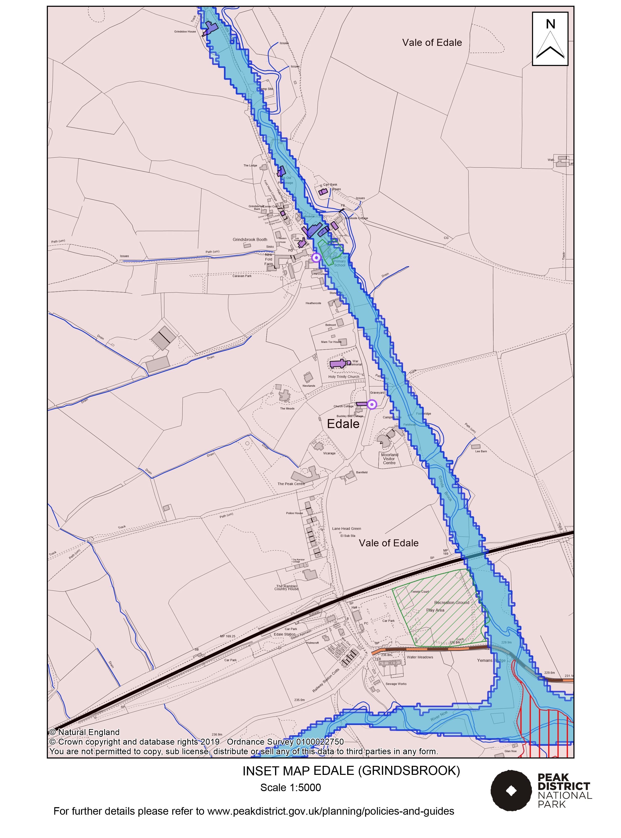 Local Plan Proposals Map: Edale Grindsbrook