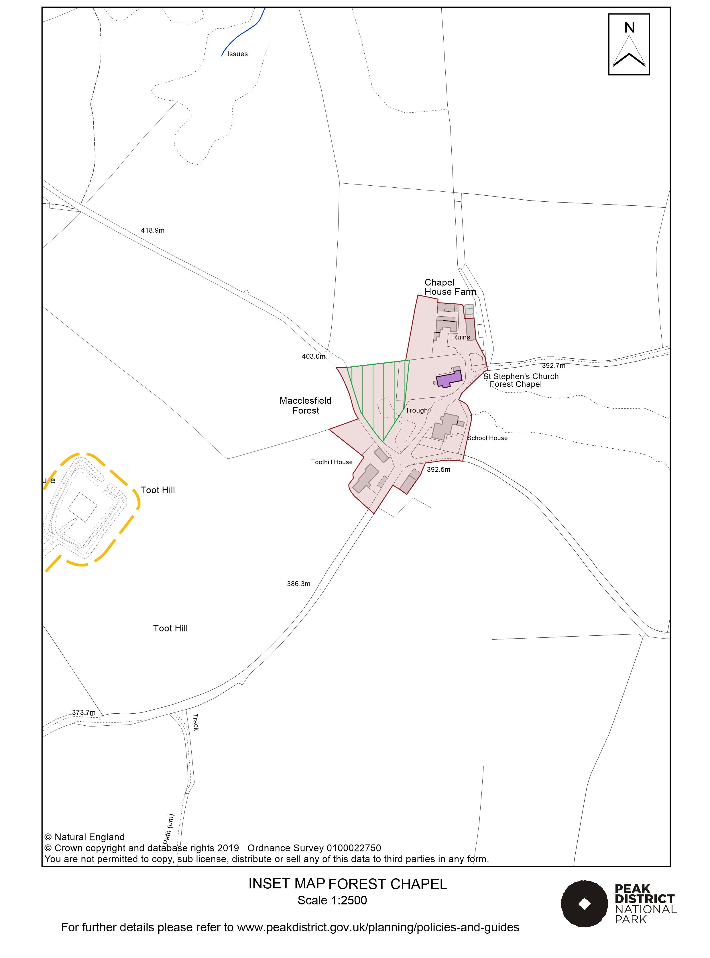 Local Plan Proposals Map: Forest Chapel