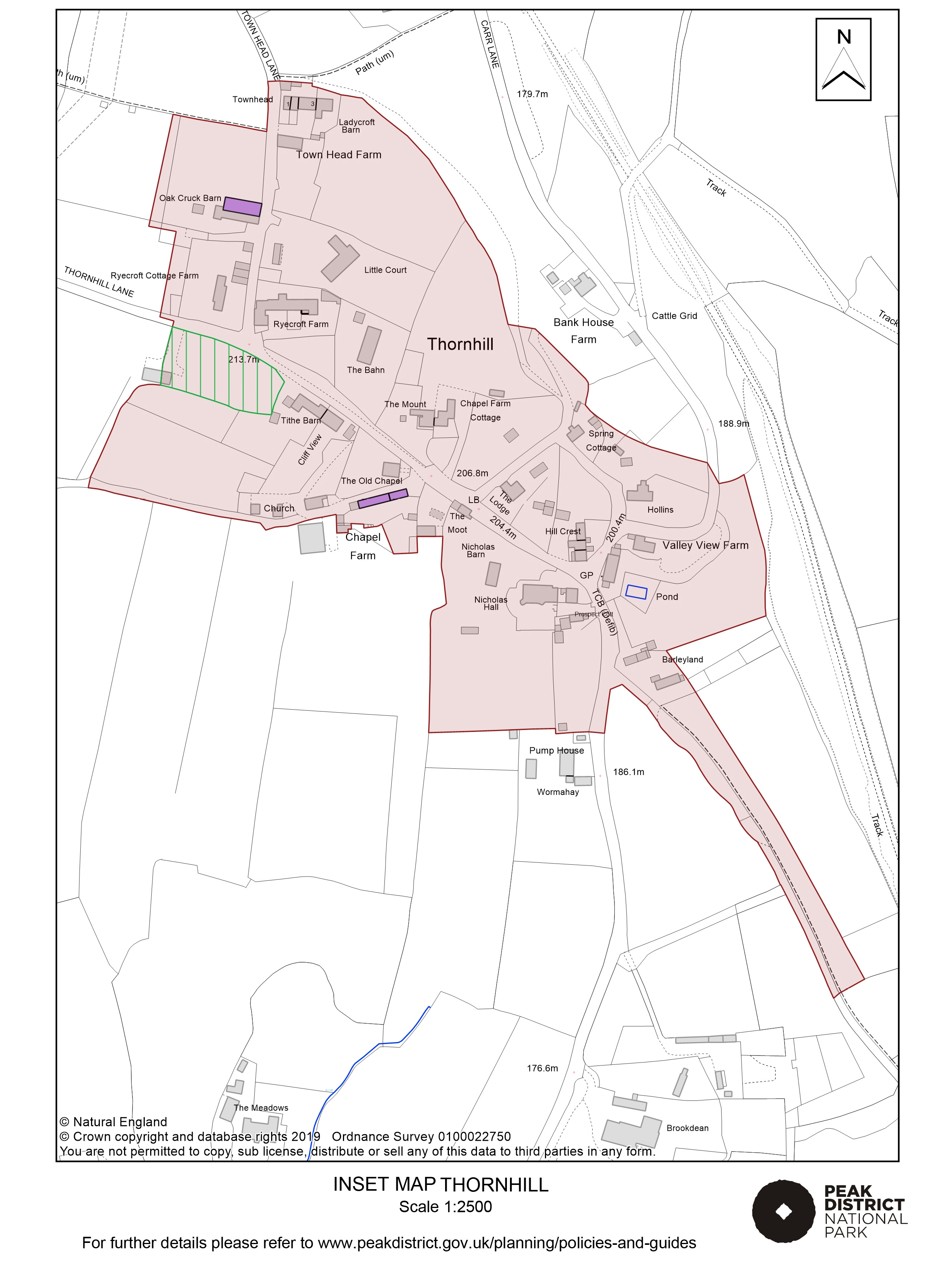 Local Plan Proposals Map: Thornhill
