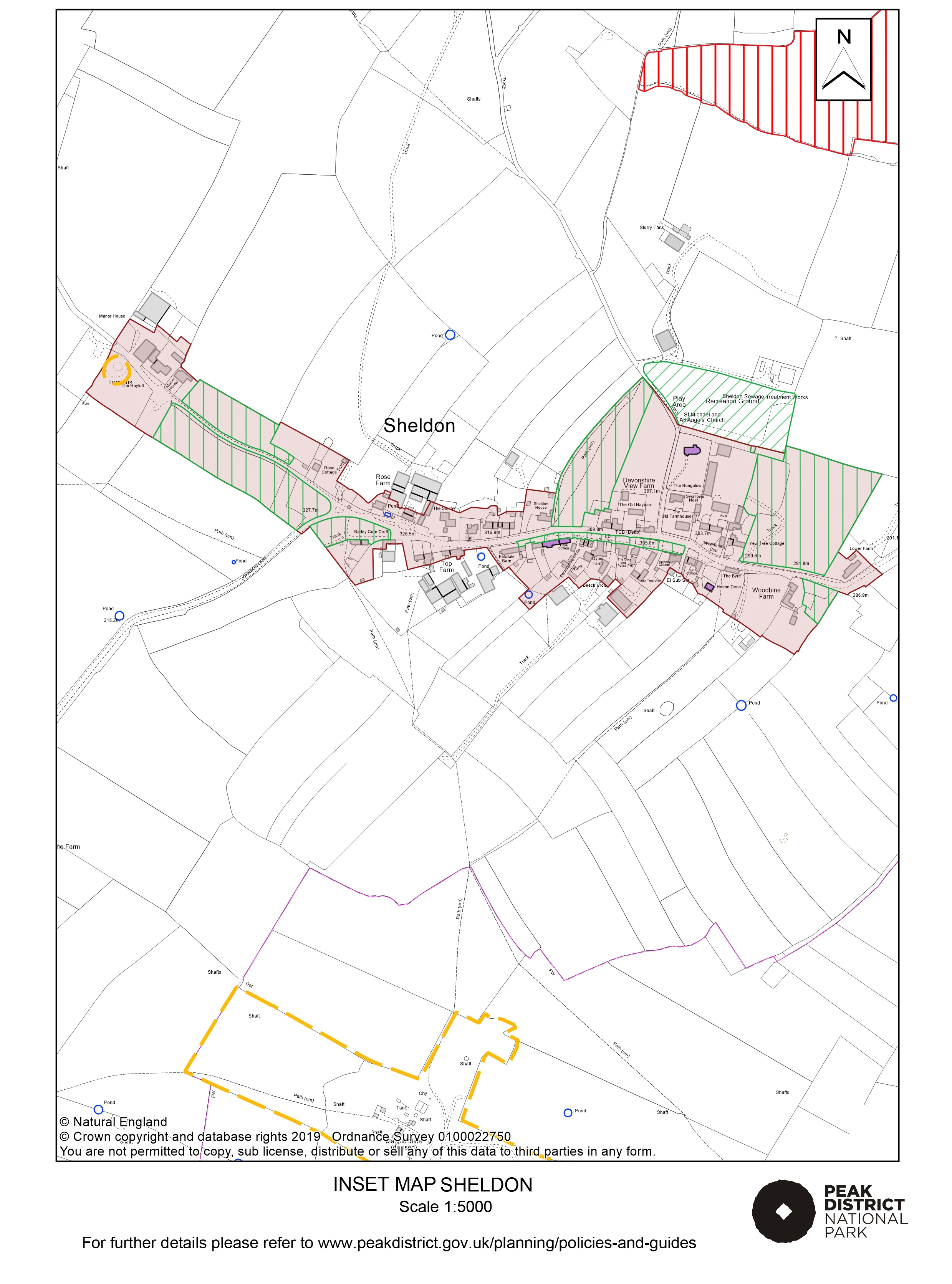 Local Plan Proposals Map: Sheldon