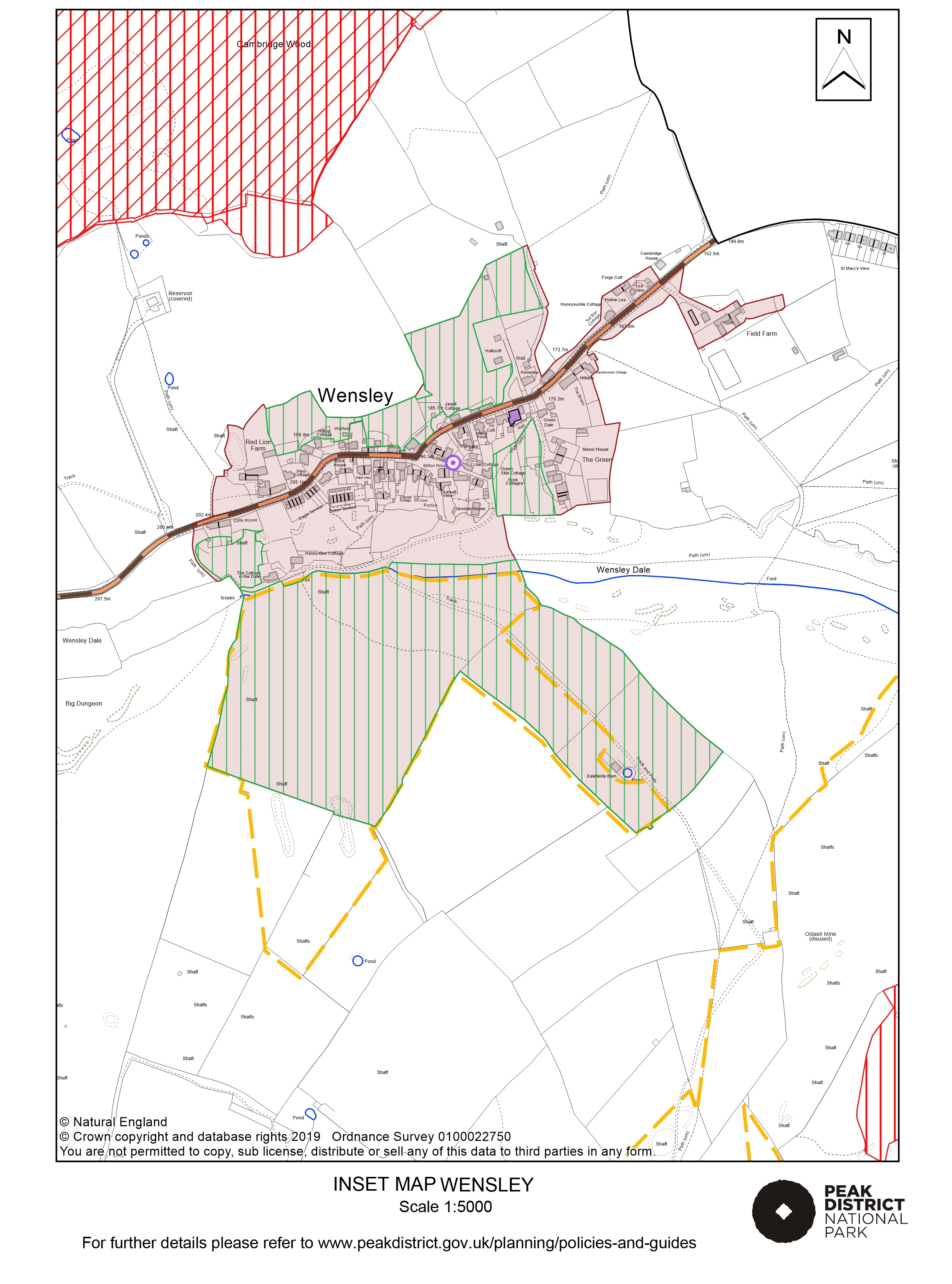 Local Plan Proposals Map: Wensley