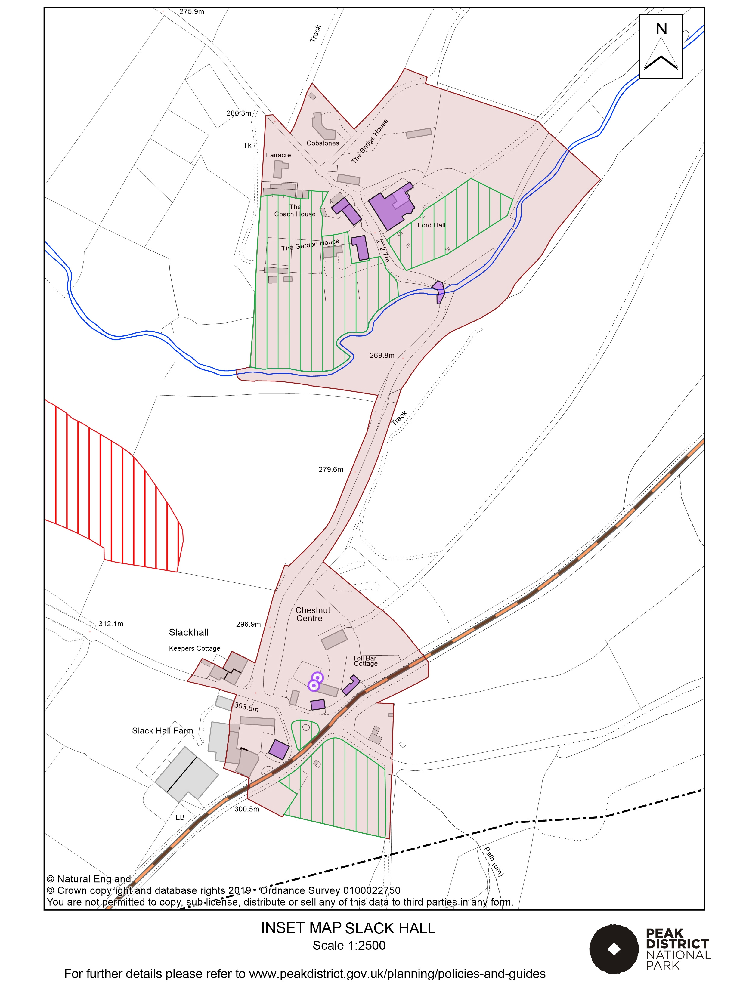 Local Plan Proposals Map: Slack Hall