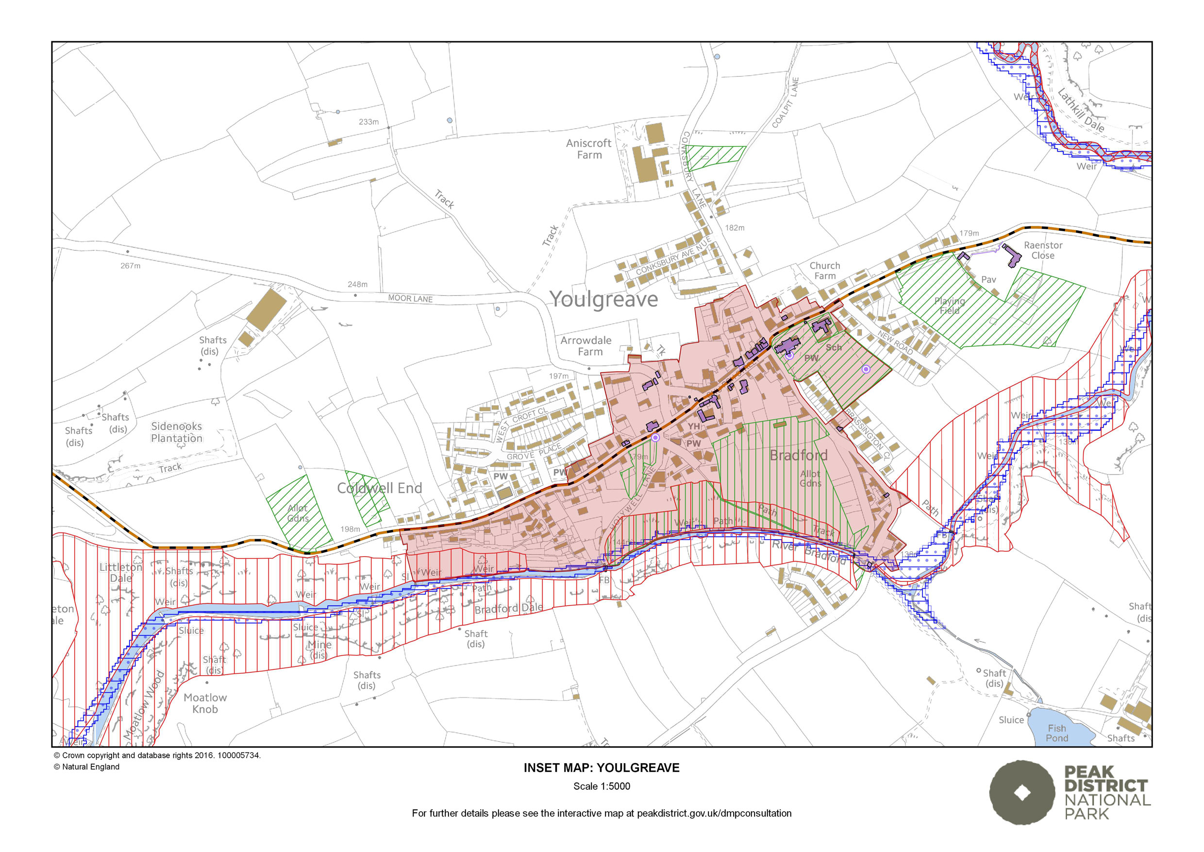 Local Plan Proposals Map: Youlgreave