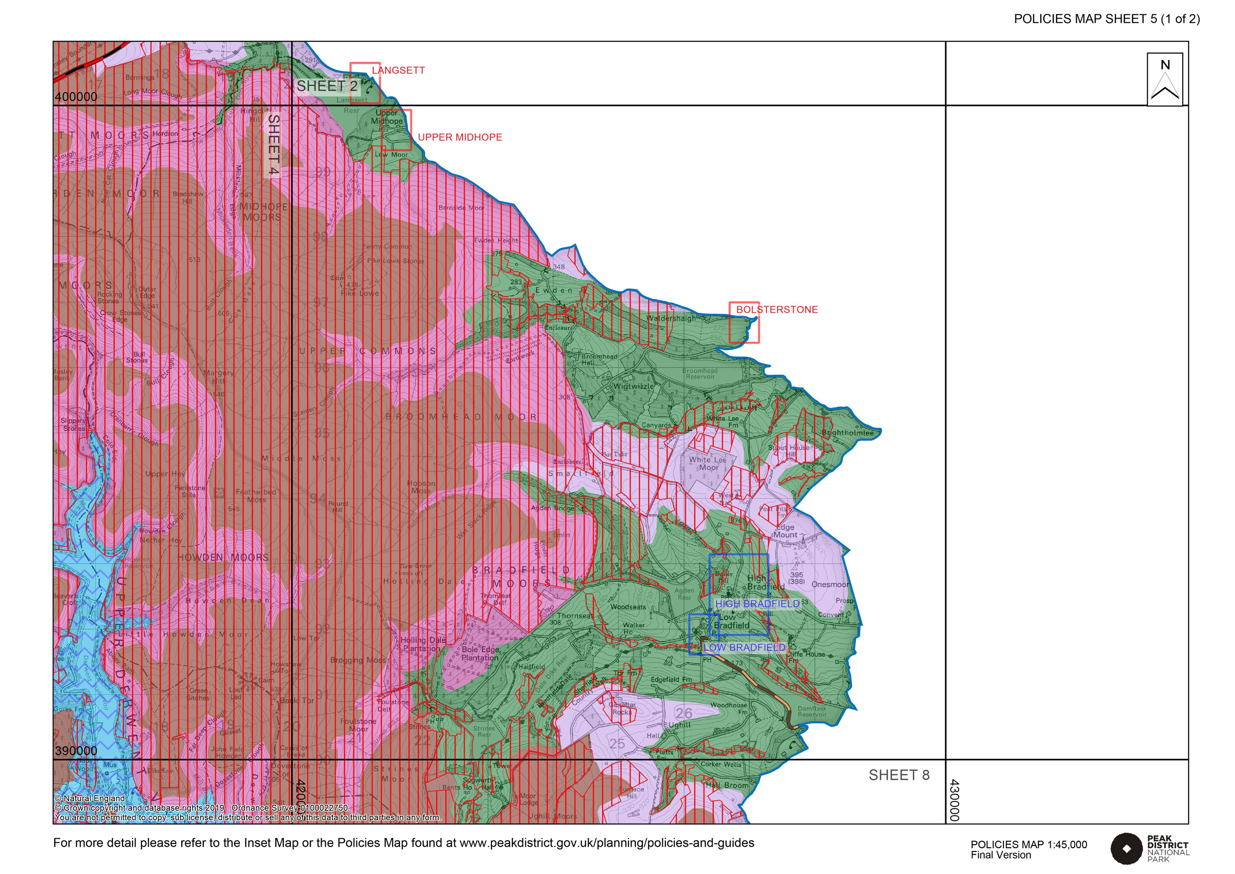 landscape map for Tile 89548