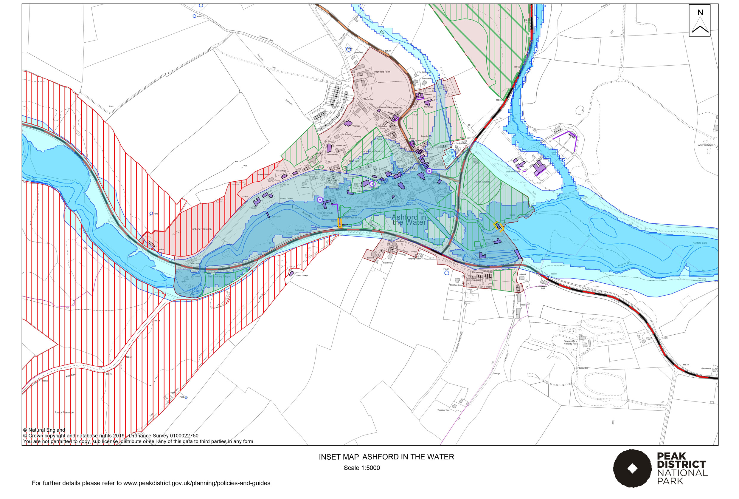 Local Plan Proposals Map: Ashford in the Water