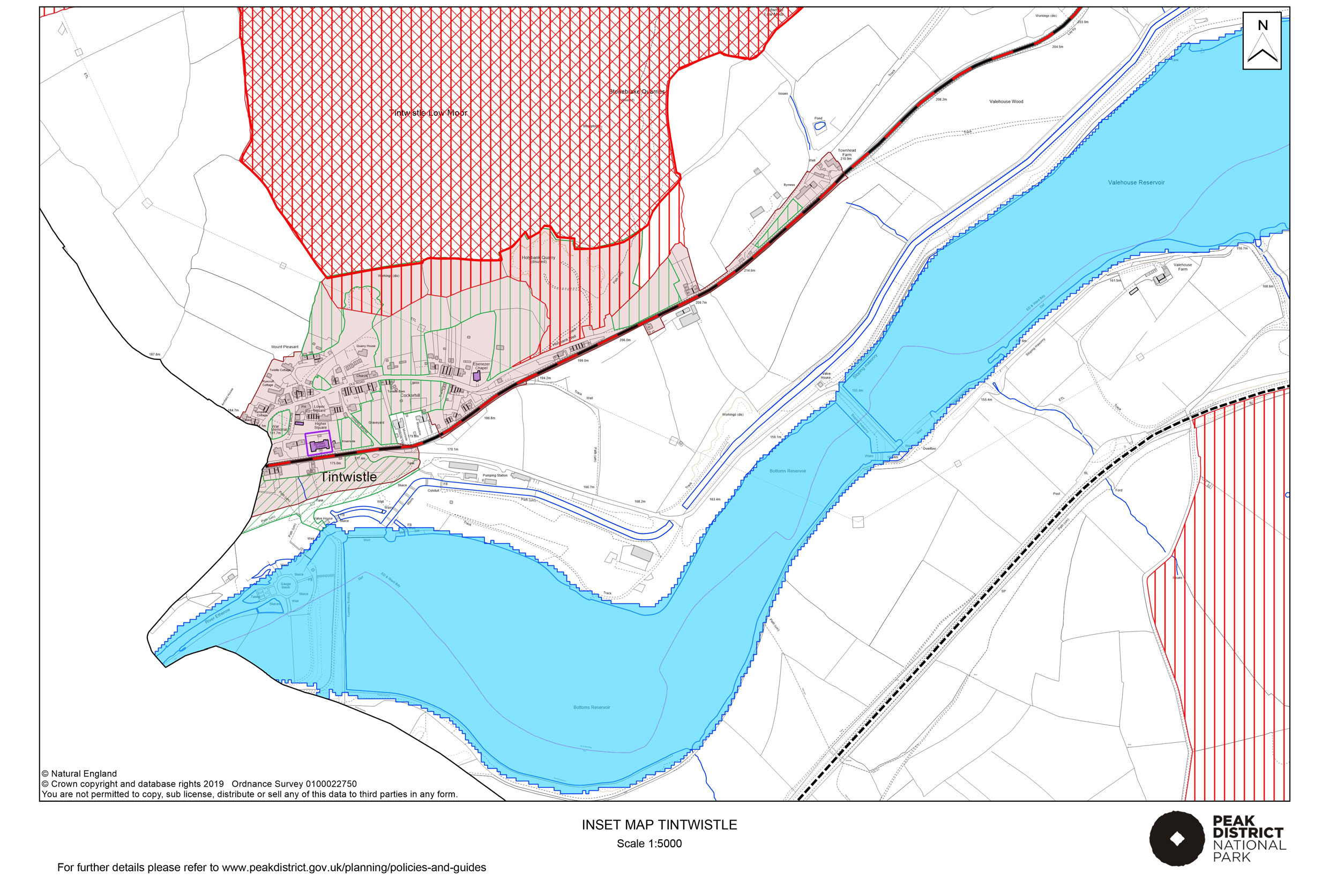 Local Plan Proposals Map: Tintwistle