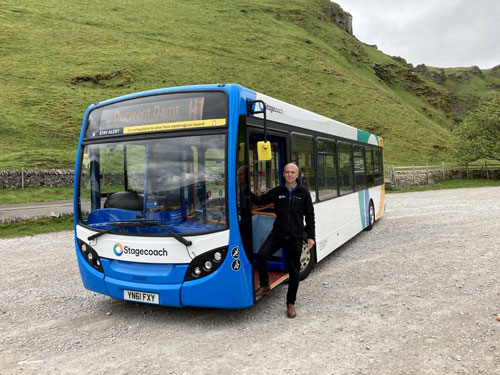 Chair Andrew McCloy on the Hope Valley Explorer