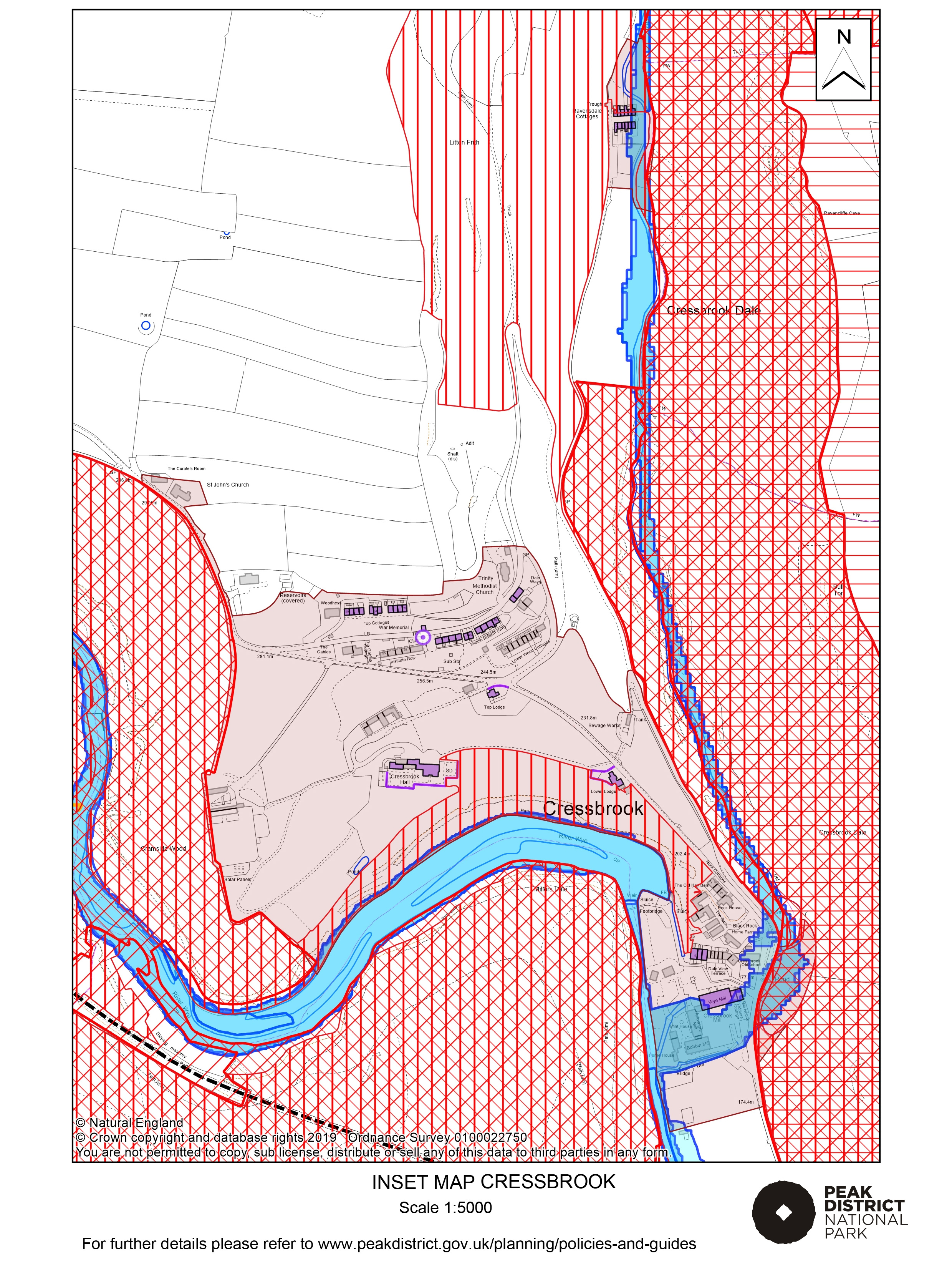 Local Plan Proposals Map: Cressbrook