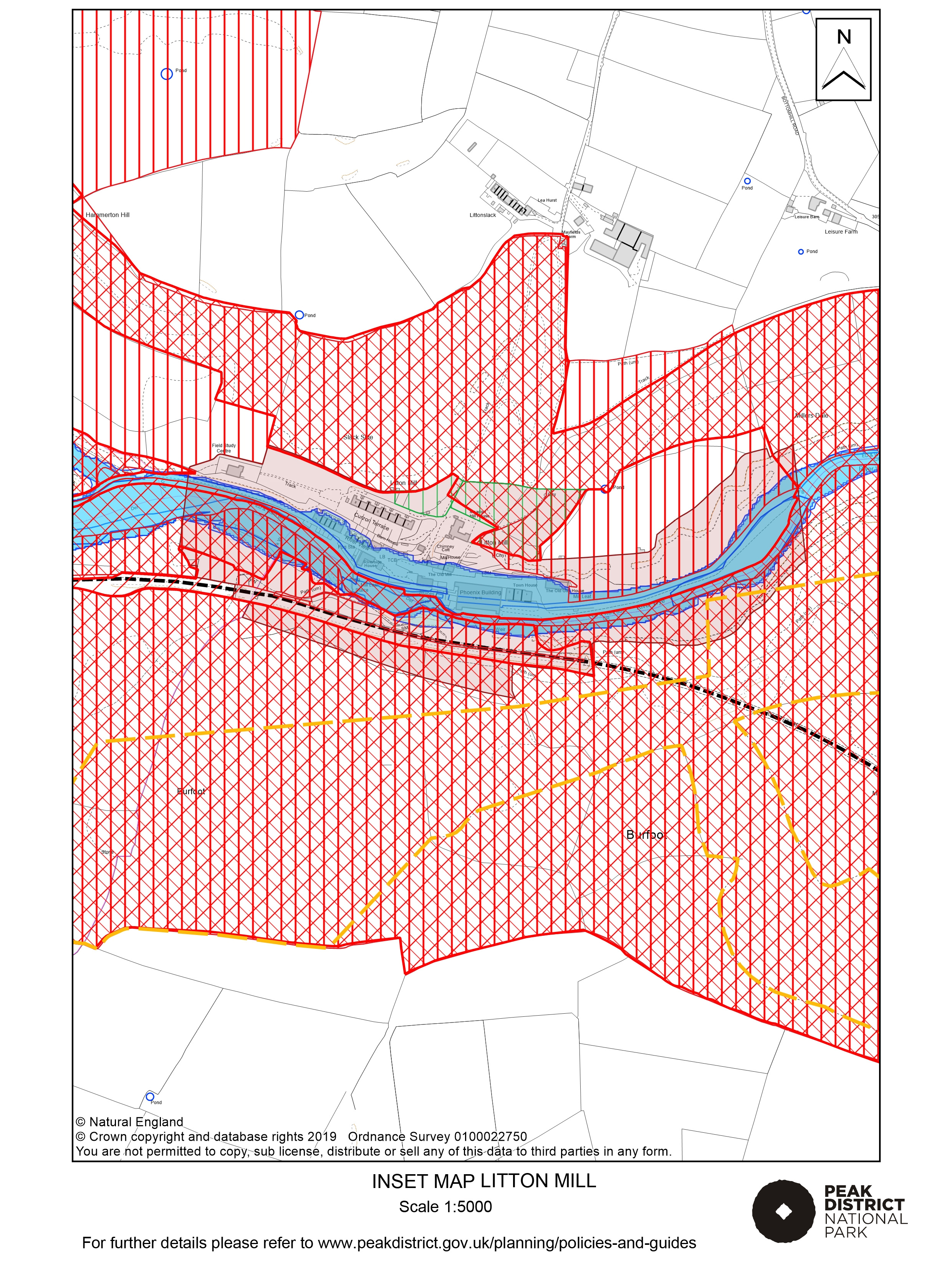 Local Plan Proposals Map: Litton Mill