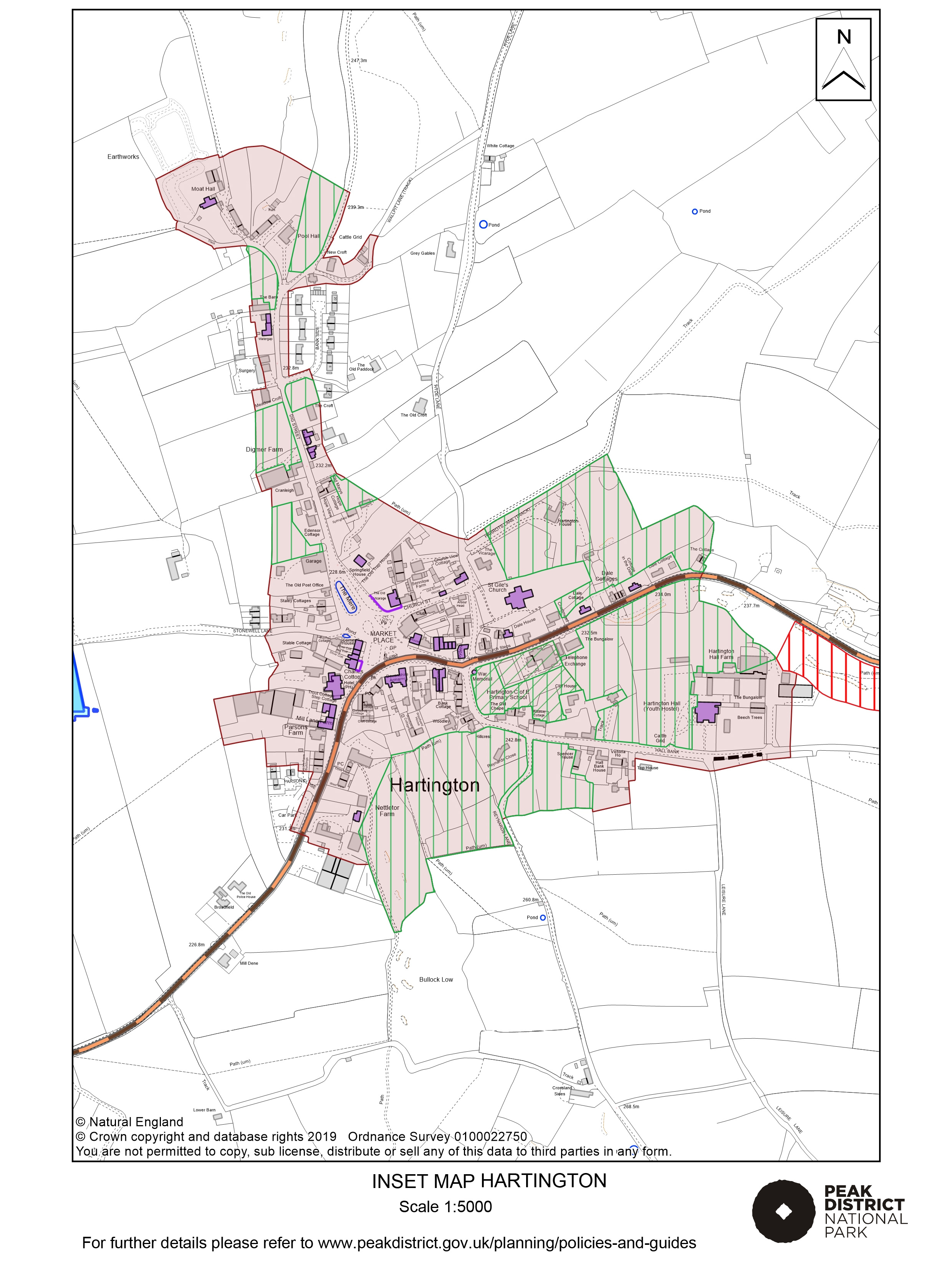 Local Plan Proposals Map: Hartington