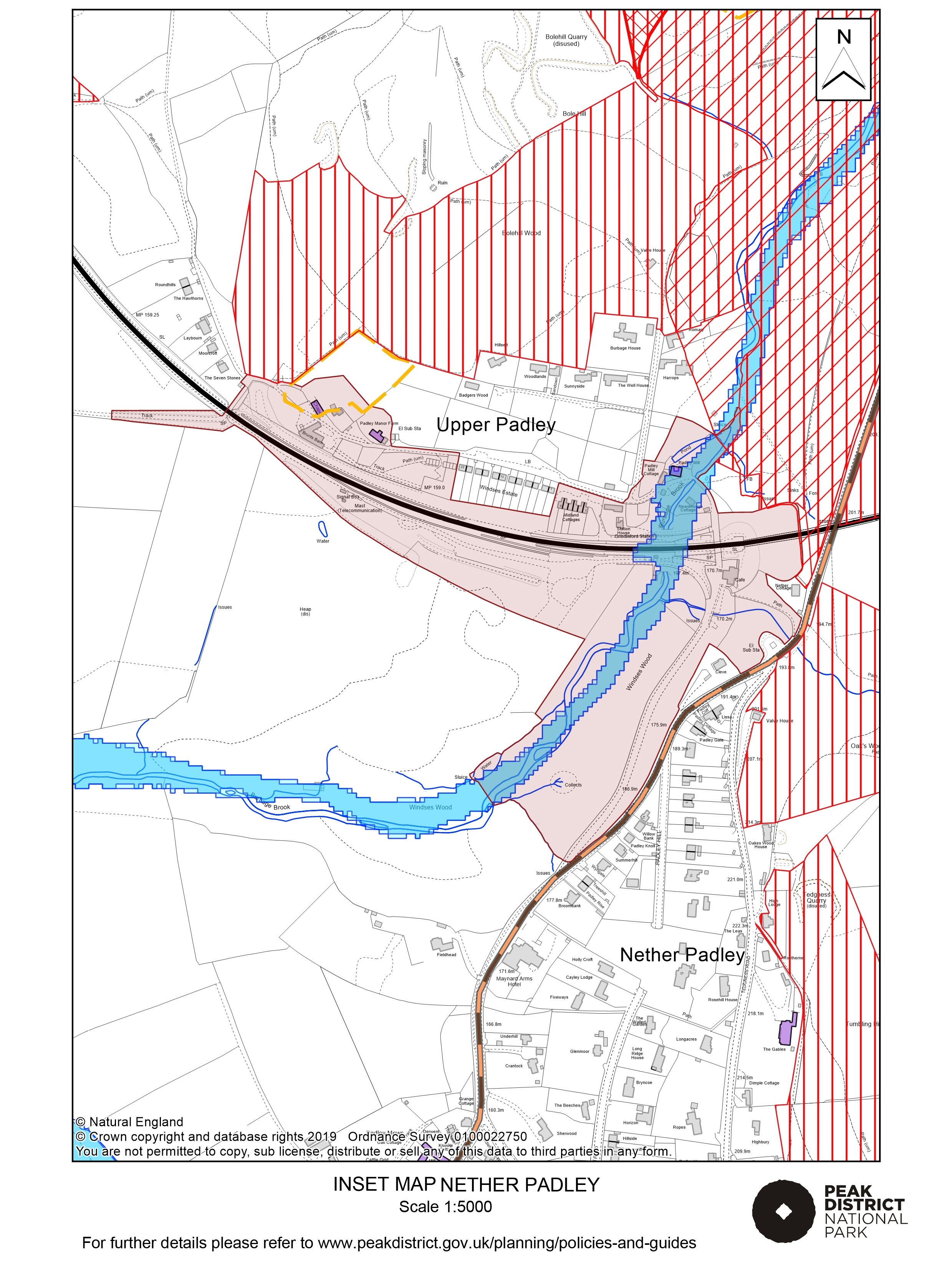 Local Plan Proposals Map: Nether Padley